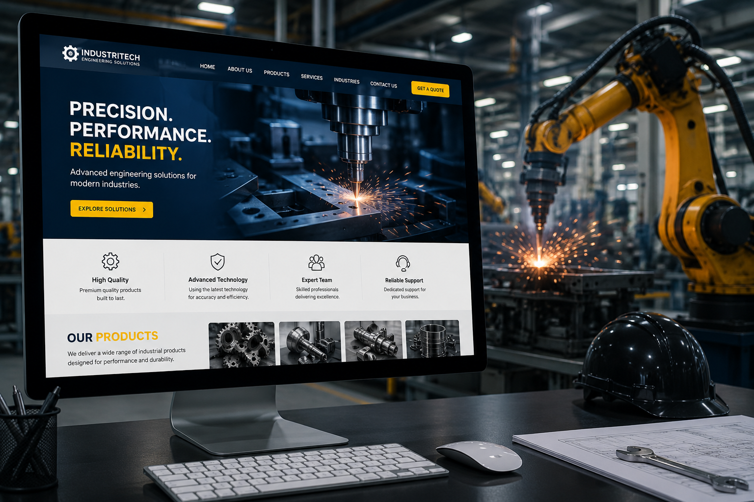 Manufacturing Website Manufacturing Website